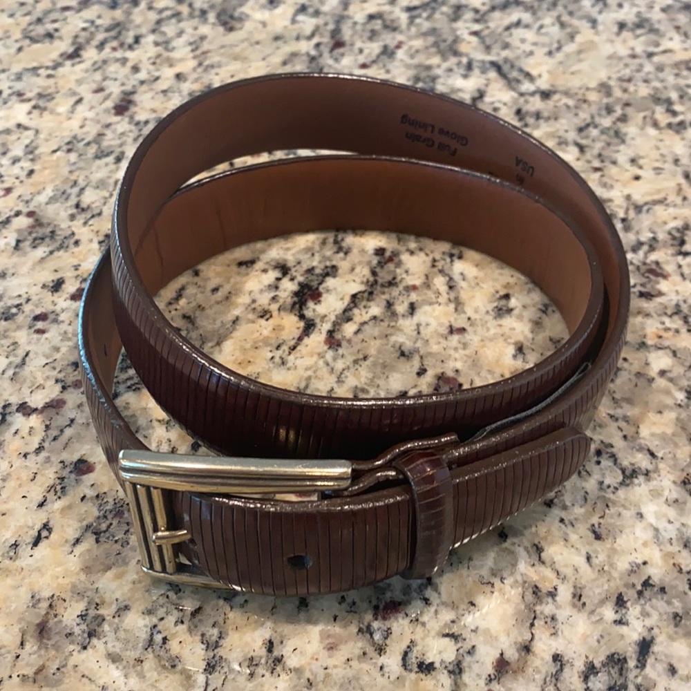 Brighton leather belt